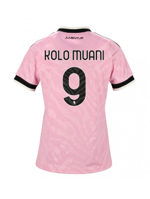 Juventus Randal Kolo Muani #9 Auswärtstrikot für Frauen 2026-27 Kurzarm Juventus Randal Kolo Muani #9 Auswärtstrikot für Frauen 2026-27 Kurzarm